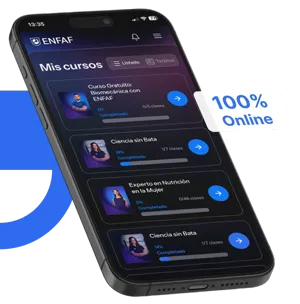 Foto movil del Campus virtual de ENFAF