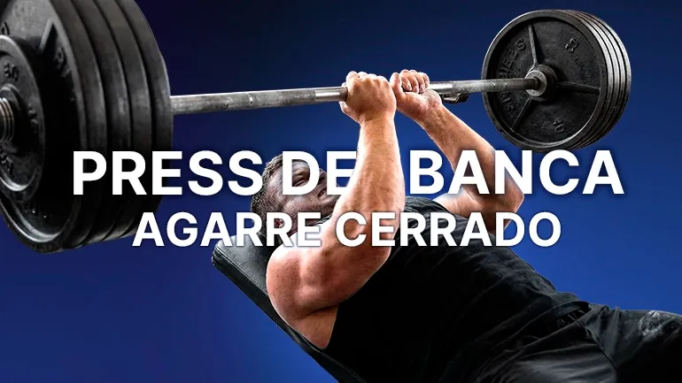 press banca agarre cerrado