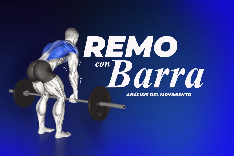 remo con barra cómo se hace