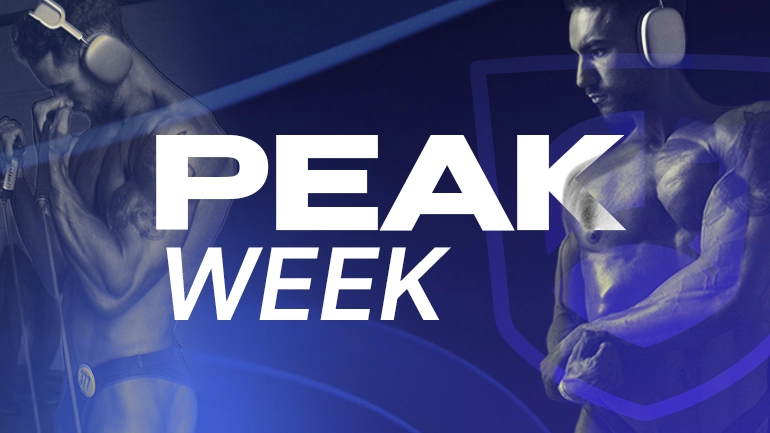 Peak week o semana pico: Culturismo natural