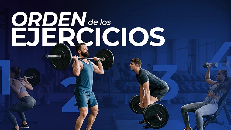 orden ejercicios rutina gimnasio