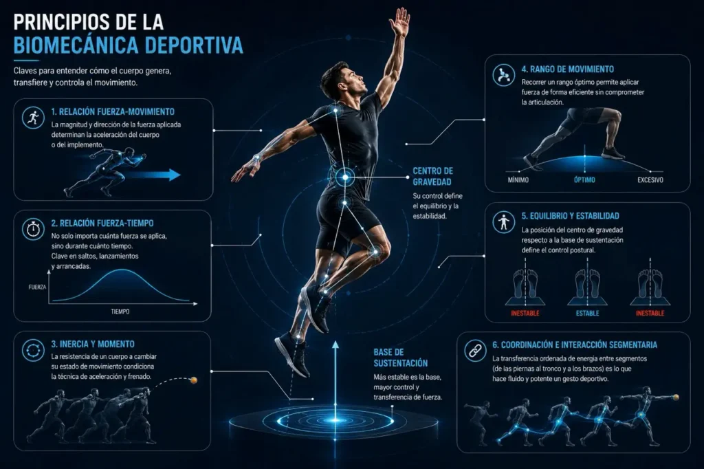 Principios de la biomecánica deportiva
