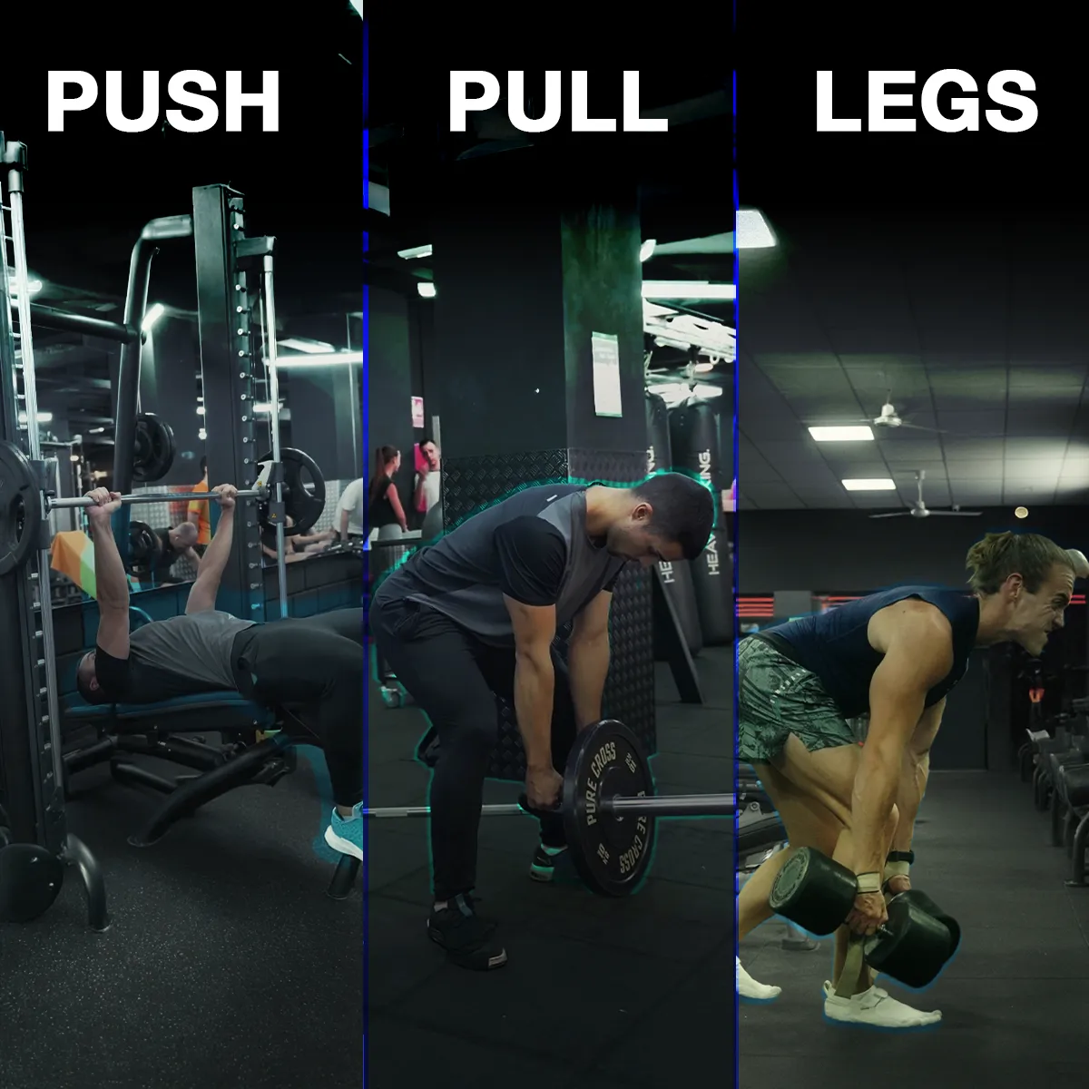 Rutina Push Pull Leg: cómo estructurar tu entrenamiento para mejores resultados