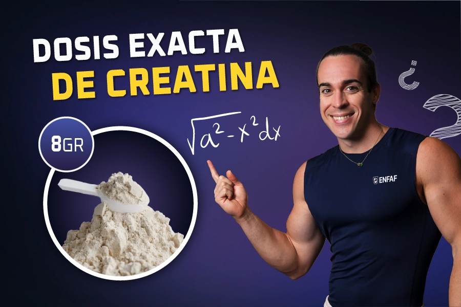 ¿Cuánta creatina tomar?