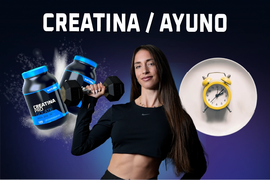 ¿Debo tomar creatina en ayunas?