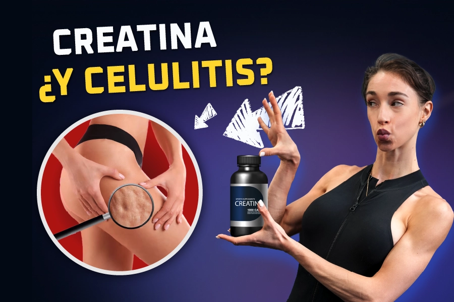 ¿La creatina provoca celulitis?
