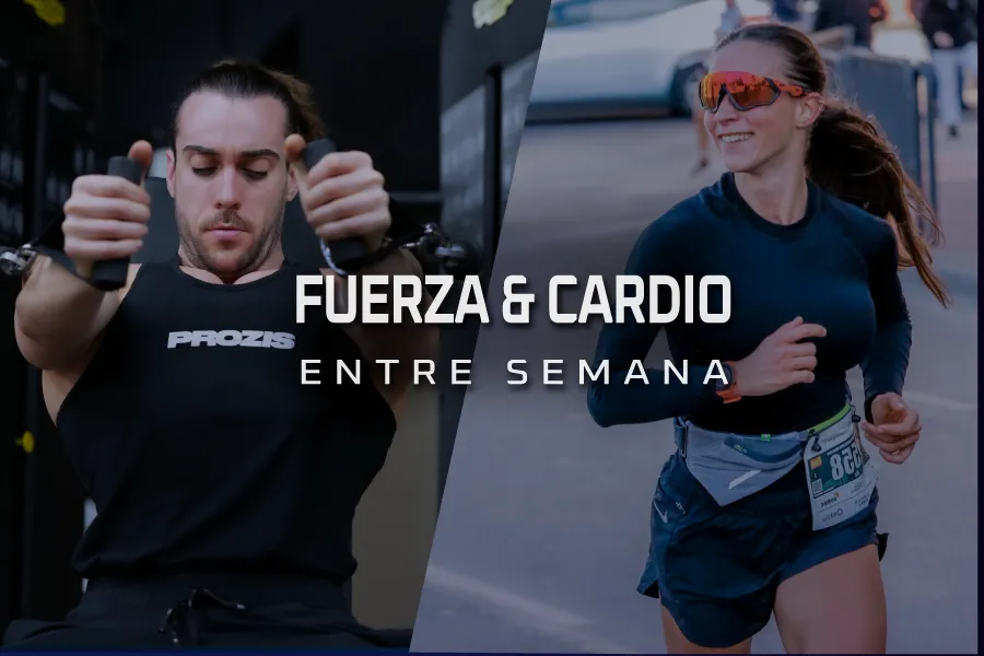 Cómo combinar fuerza y cardio en una semana