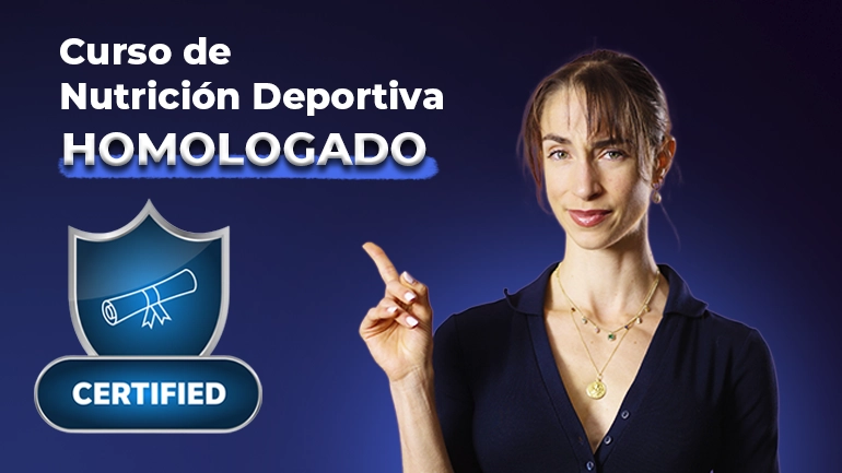 curso nutrición deportiva homologado