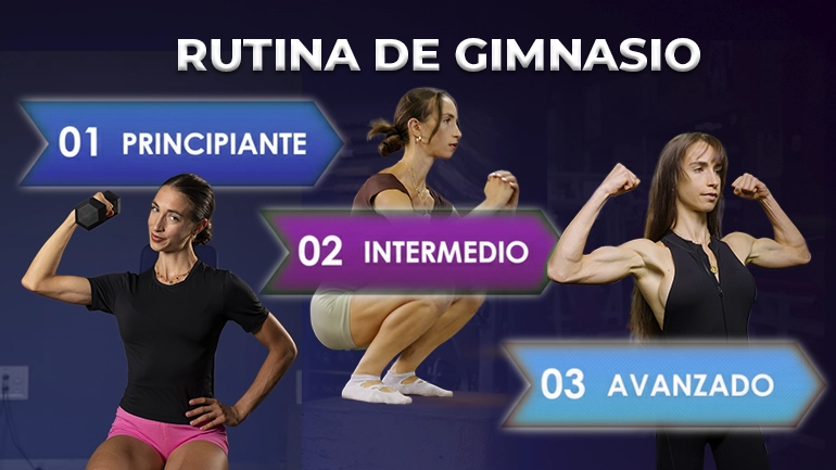 rutina de gimnasio para mujeres