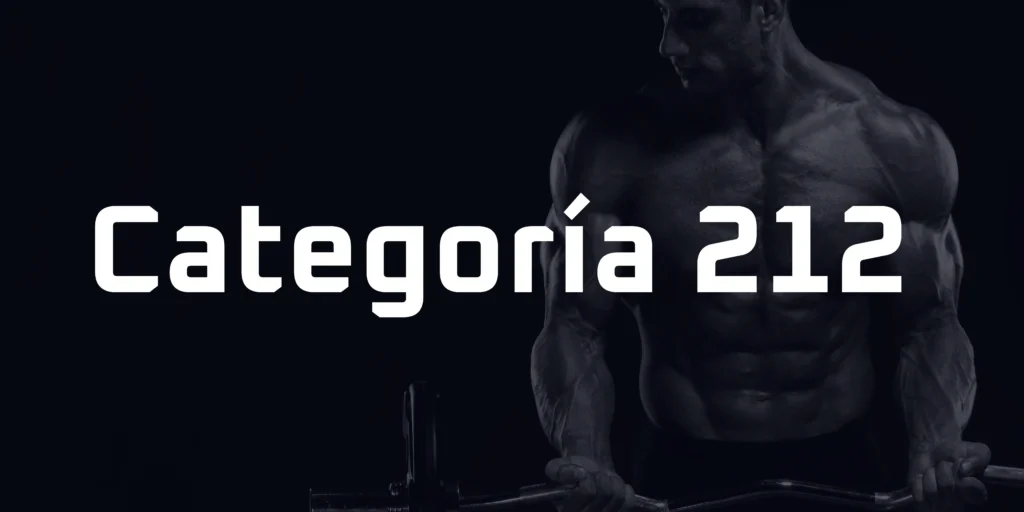 categoría culturismo categoría 212