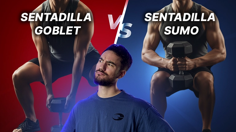 sentadilla sumo sentadilla globet