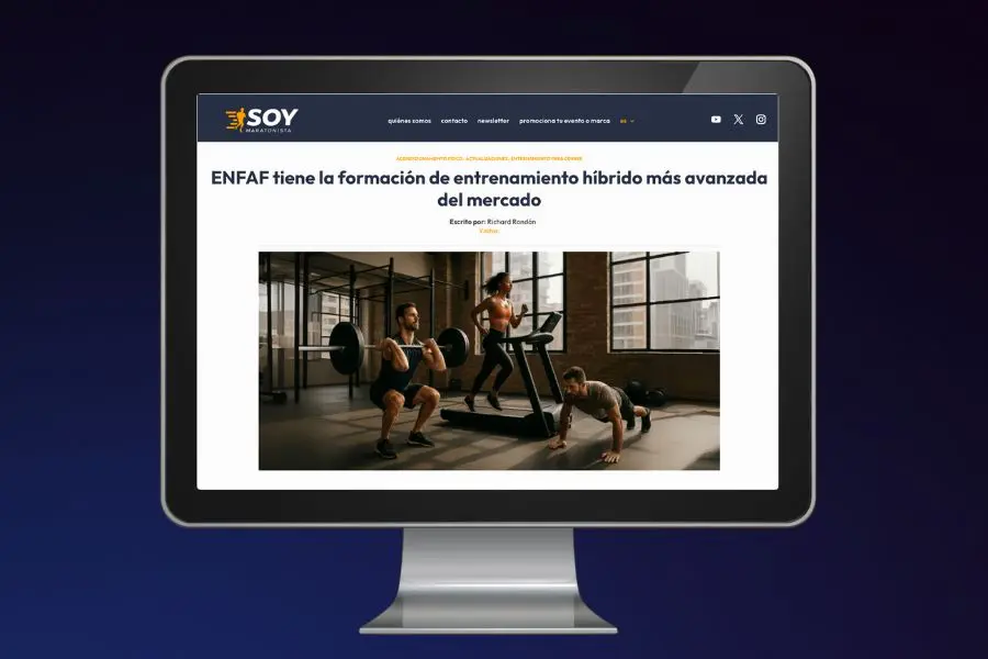 ENFAF en Soy Maratonista