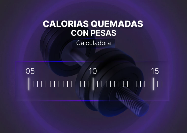 Calculadora de calorías quemadas al hacer pesas