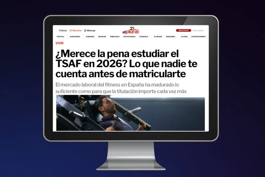 El TSAF gana peso como vía oficial de acceso al empleo en fitness