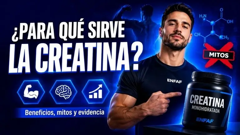 para qué sirve la creatina