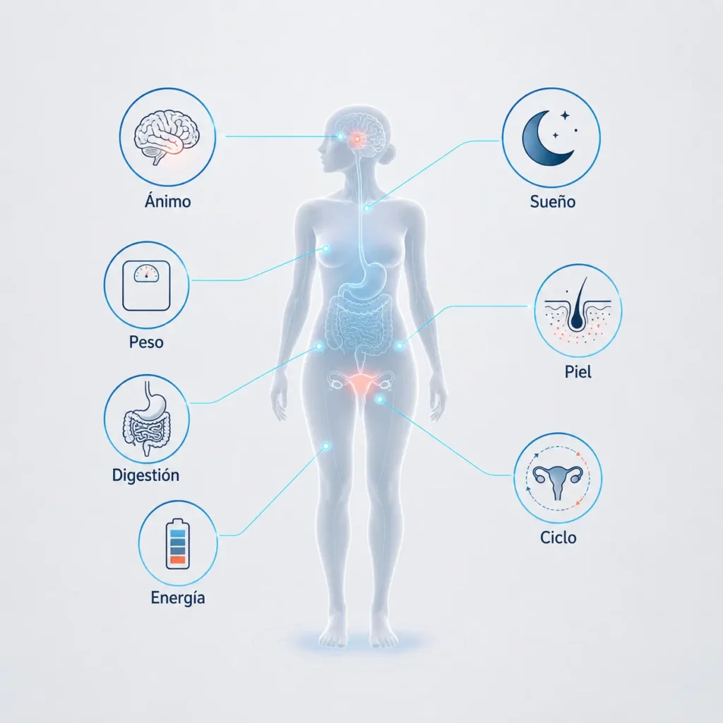 Síntomas desequilibro hormonal