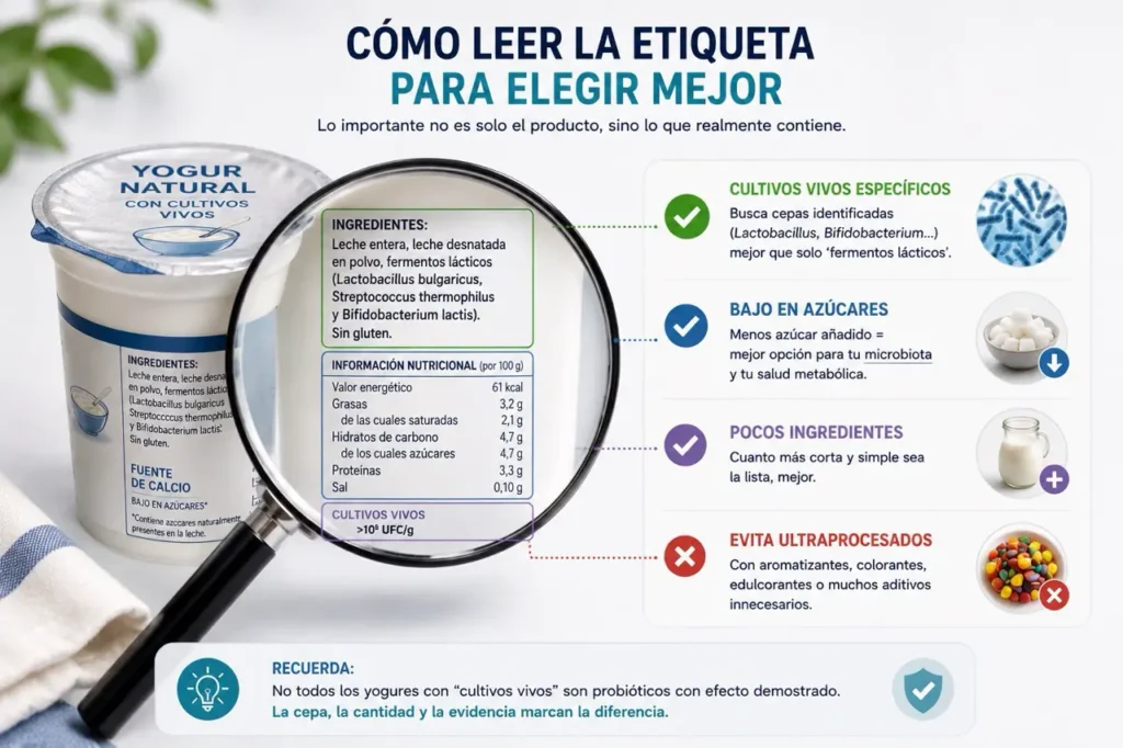 Qué debes mirar en la etiqueta