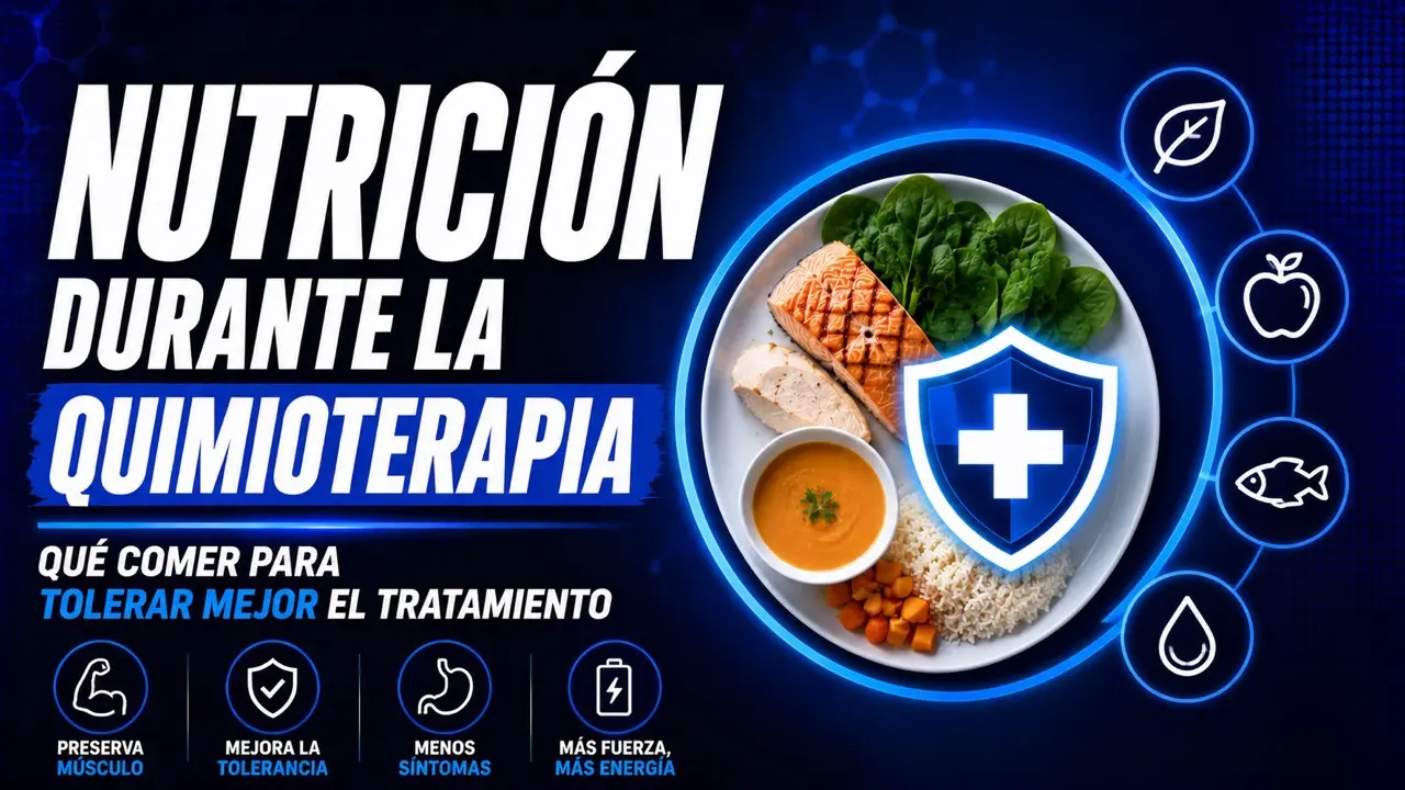 Nutrición durante la quimioterapia: qué comer para tolerar mejor el tratamiento