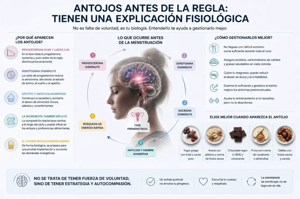 antojos comida antes de la regla