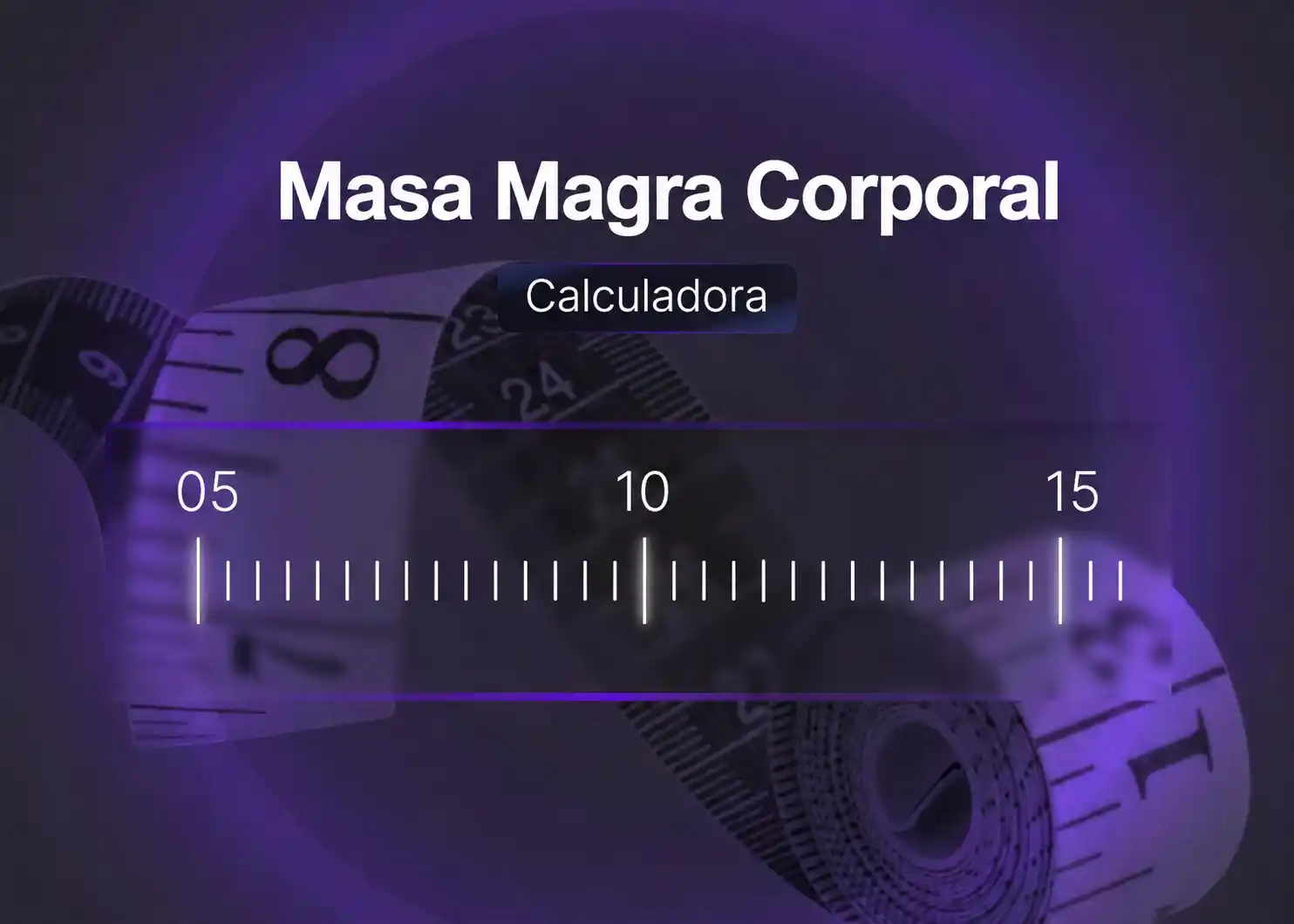 Calculadora masa magra corporal