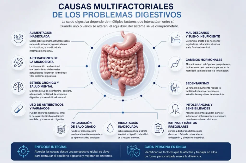 causas de los problemas digestivos