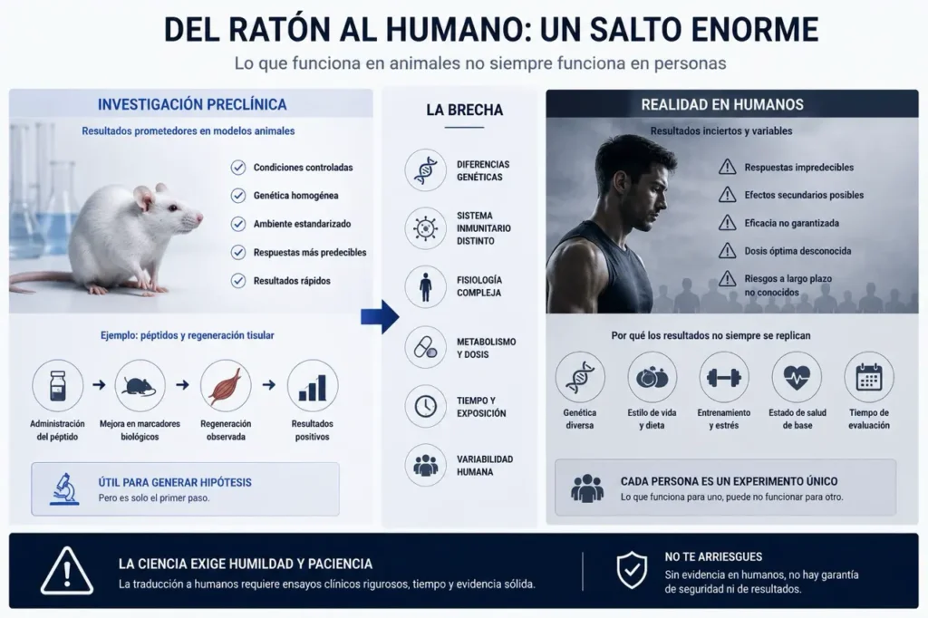 ciencia y péptidos