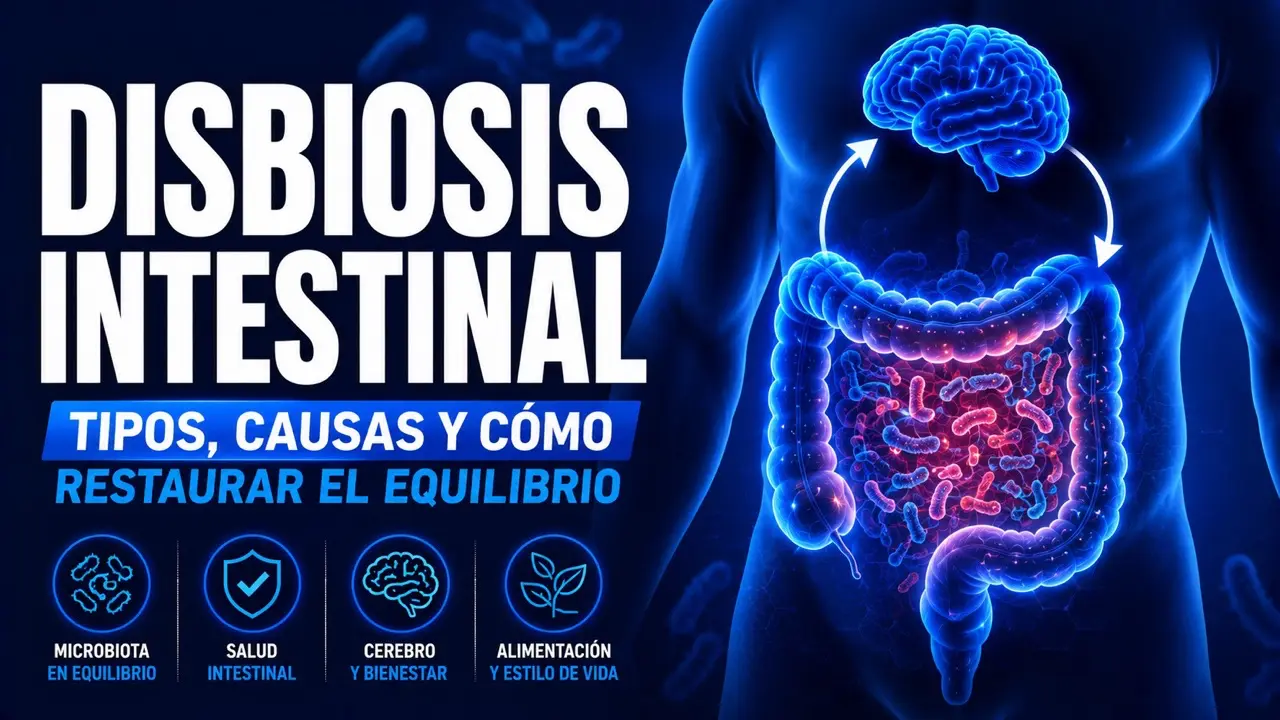 Disbiosis intestinal: tipos, causas y cómo restaurar el equilibrio