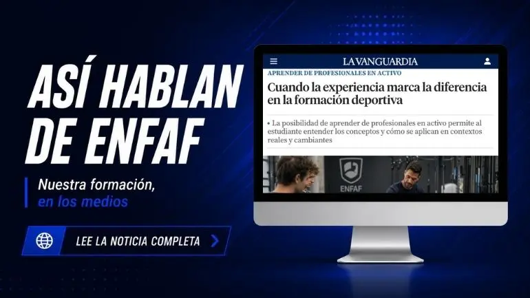 La experiencia profesional gana protagonismo en la formación deportiva especializada
