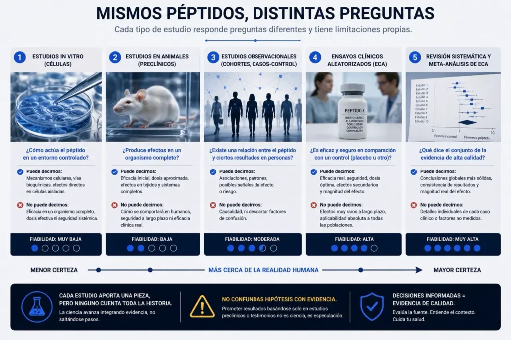 preguntas sobre los péptidos
