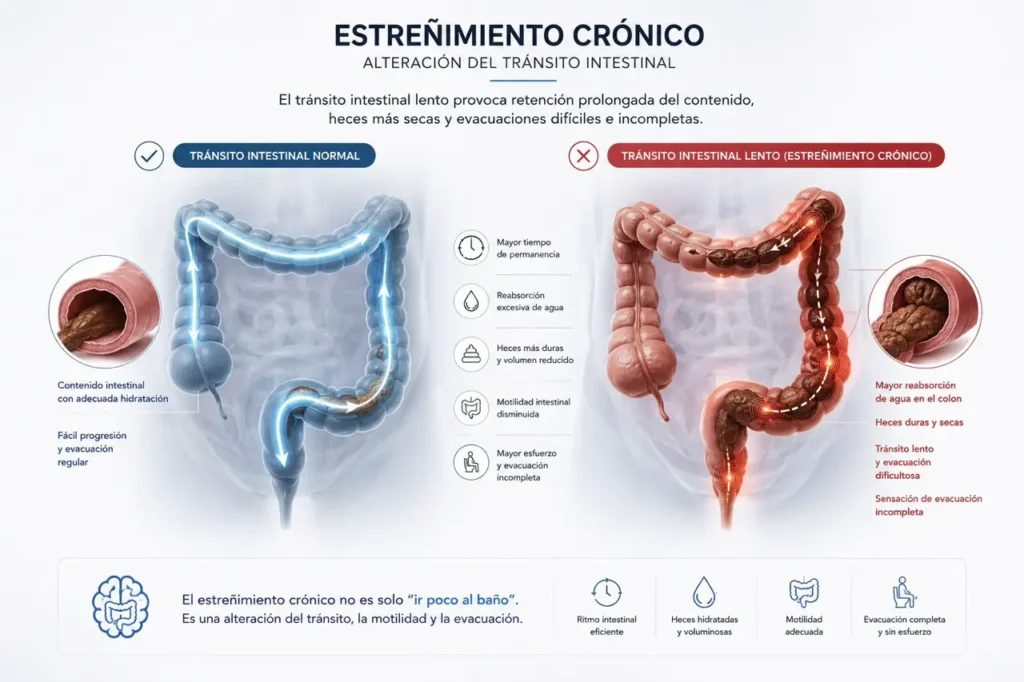 qué es el estreñimiento crónico