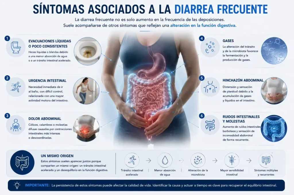 sintomas diarrea frecuente