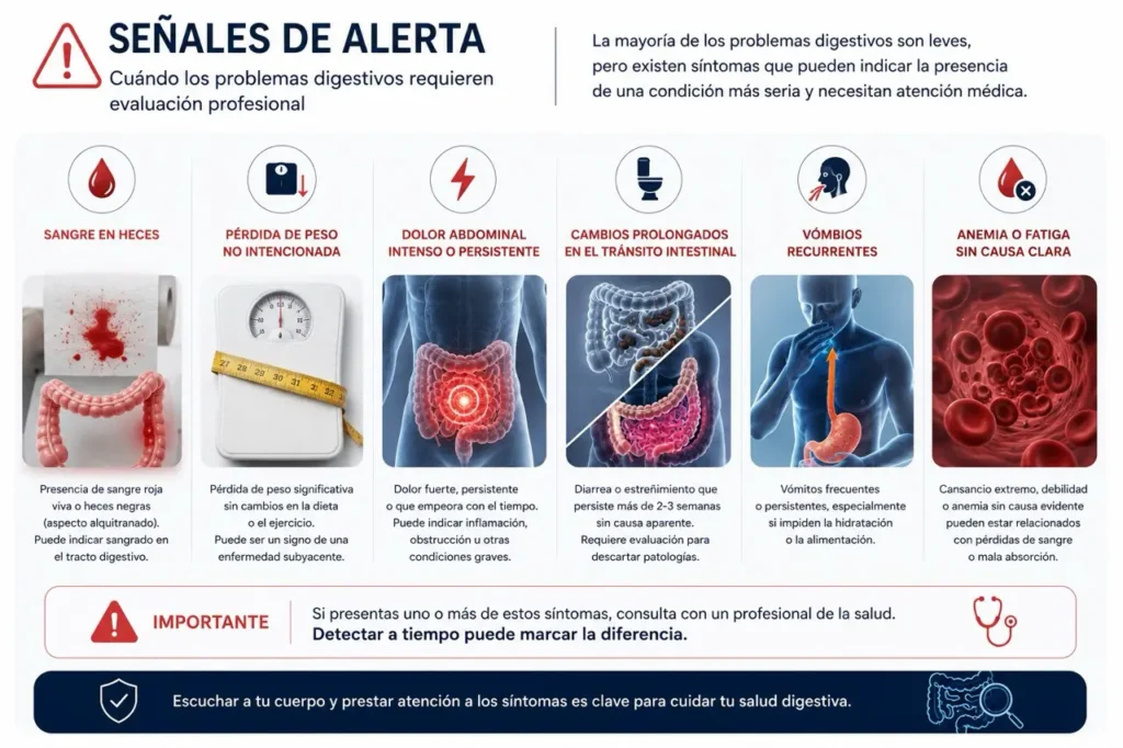 síntomas problemas digestivos