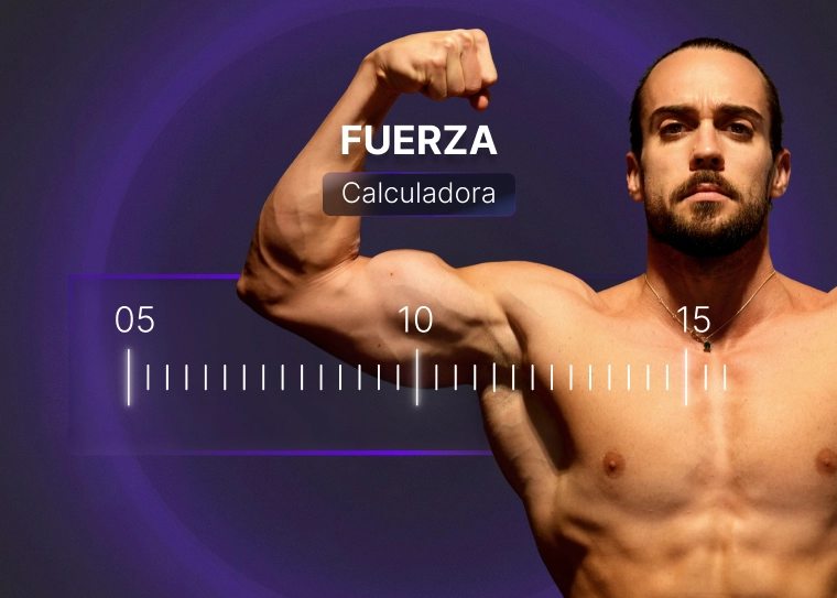 Calculadora fuerza: nivel de entrenamiento