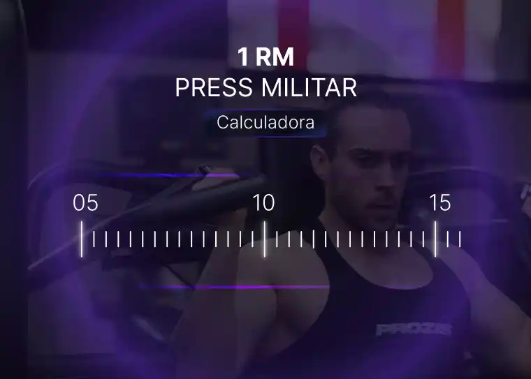 Calculadora 1RM press militar