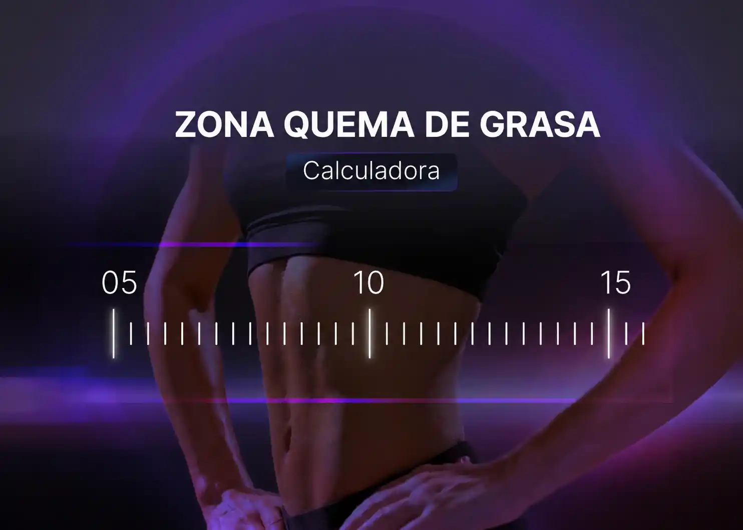 Calculadora zona quema de grasa