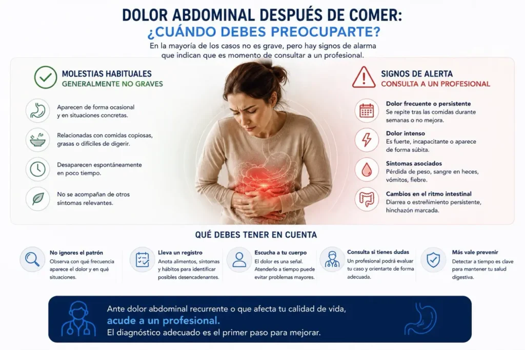 cuándo preocuparse por el dolor abdominal