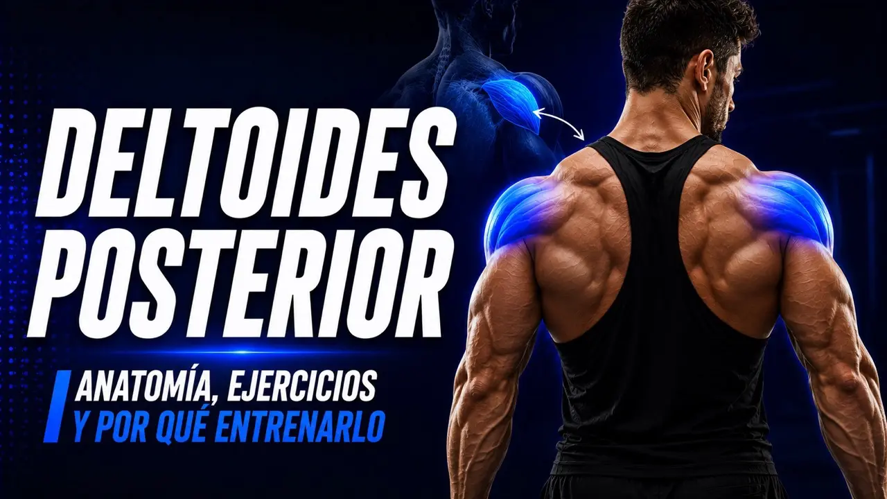 deltoides posterior anatomia y ejercicios