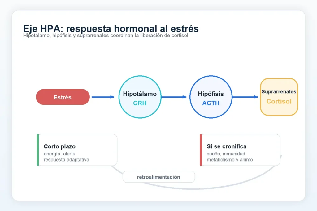 Cómo se activa el eje HPA