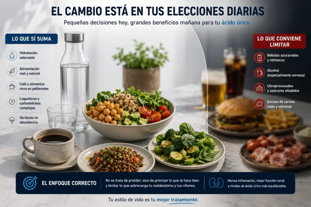 Cómo bajar el ácido úrico