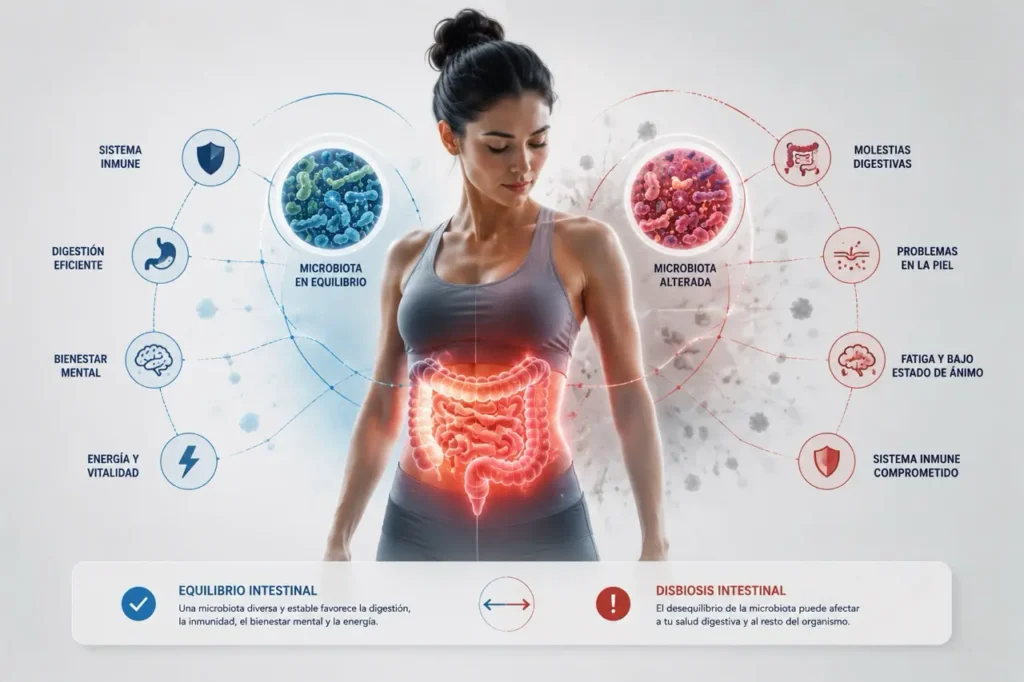Qué significa tener la microbiota intestinal dañada