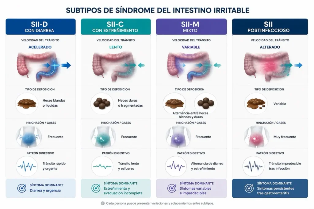 Subtipos de SII