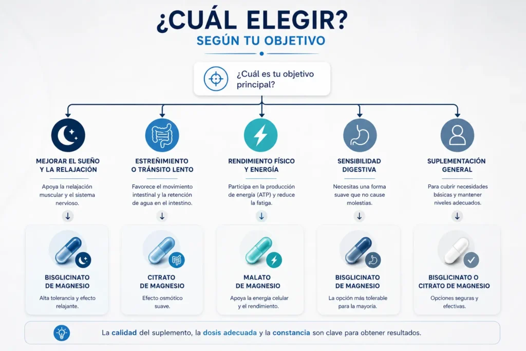 magnesio cuál elegir