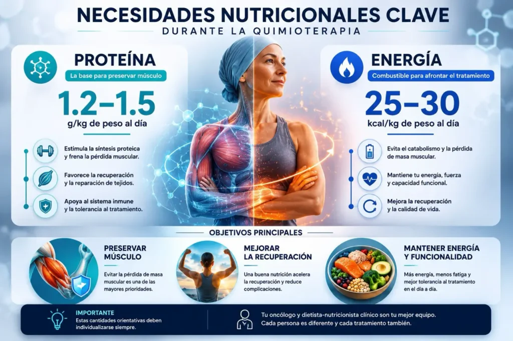 necesidades nutricionales durante la quimioterapia