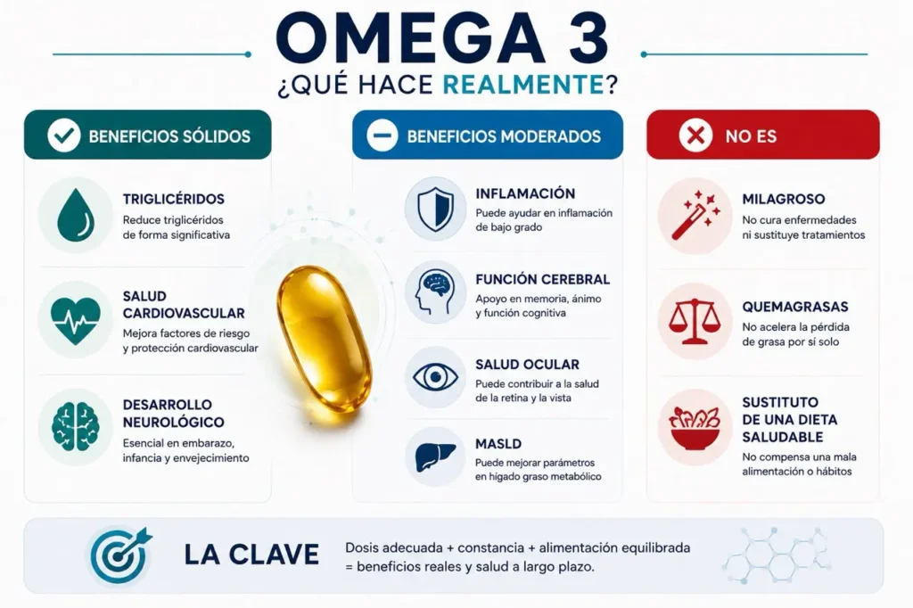 omega 3 qué hace realmente