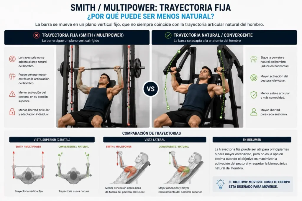press inclinado máquina Smith : multipower