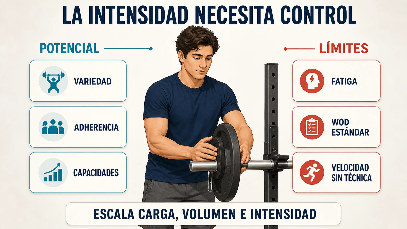 Potencial y limitaciones del CrossFit según variedad, adherencia, fatiga e individualización