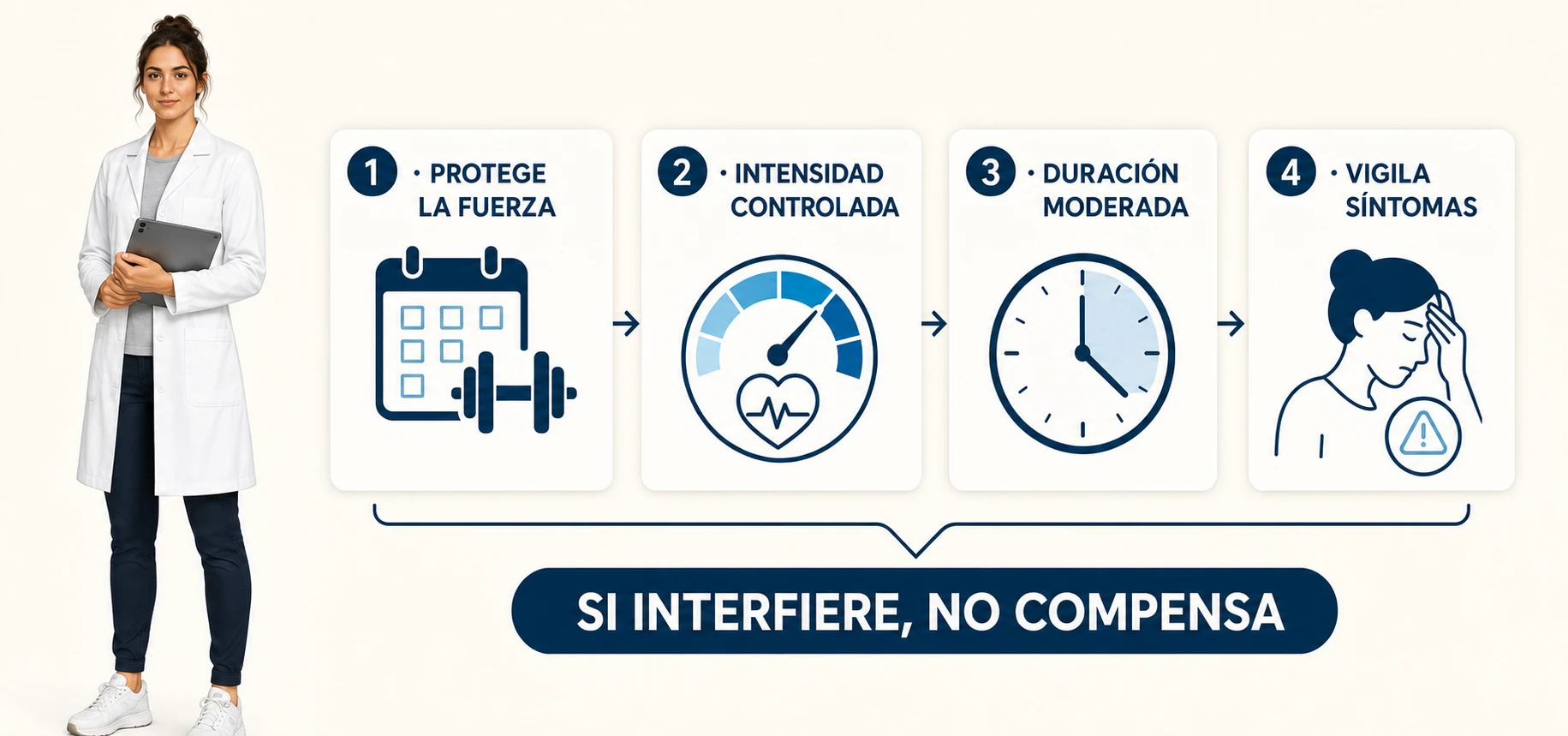 Planificación del cardio en ayunas protegiendo fuerza, intensidad, duración y tolerancia