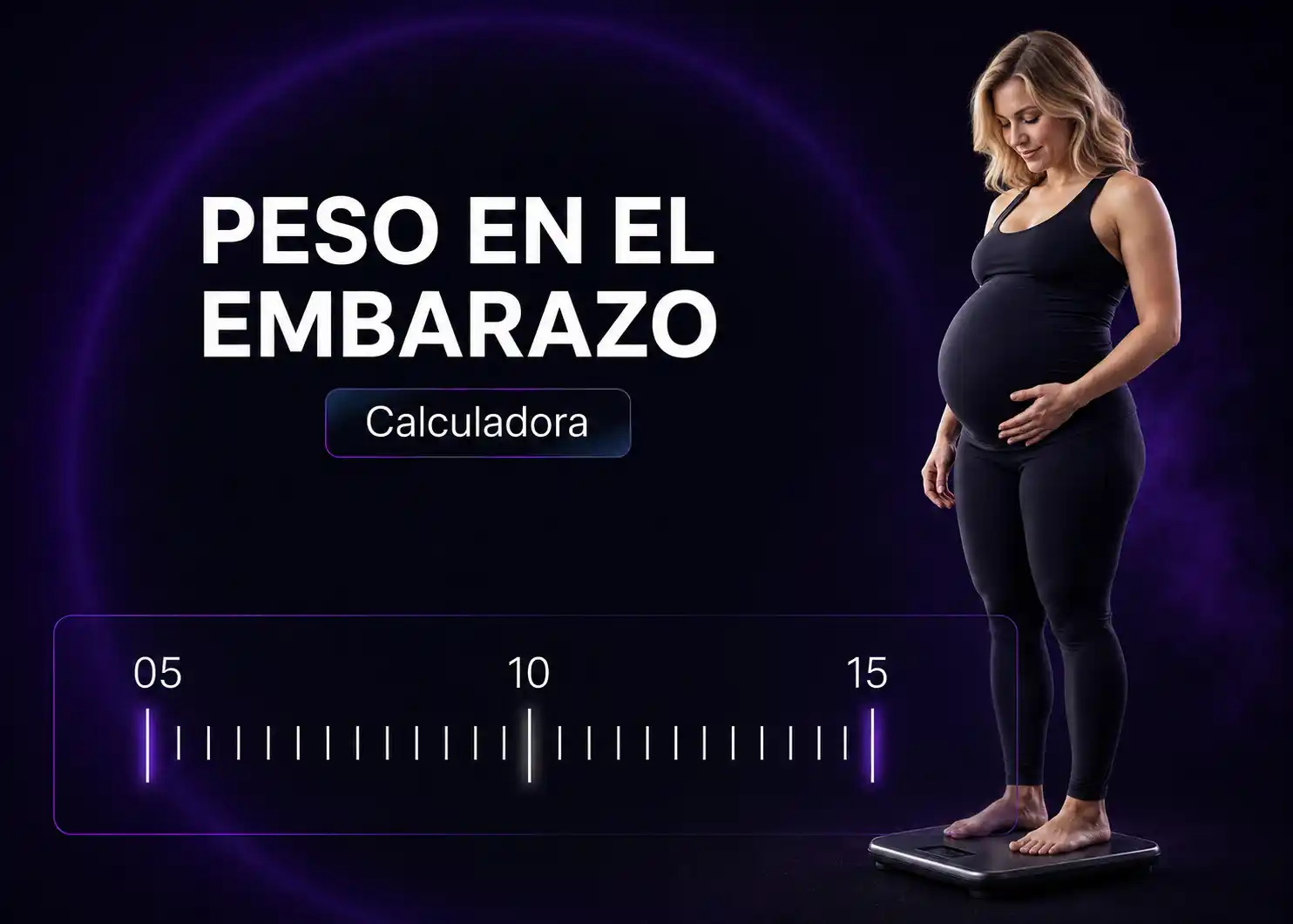 Calculadora de peso en el embarazo