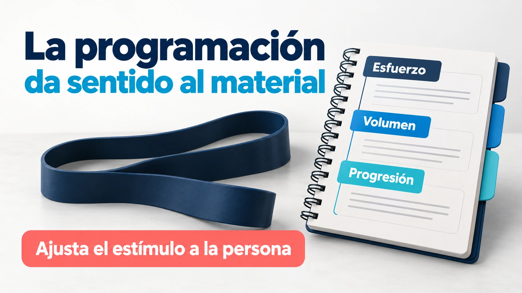Las bandas pueden desarrollar fuerza si el esfuerzo y la progresión se ajustan al objetivo y a la persona.