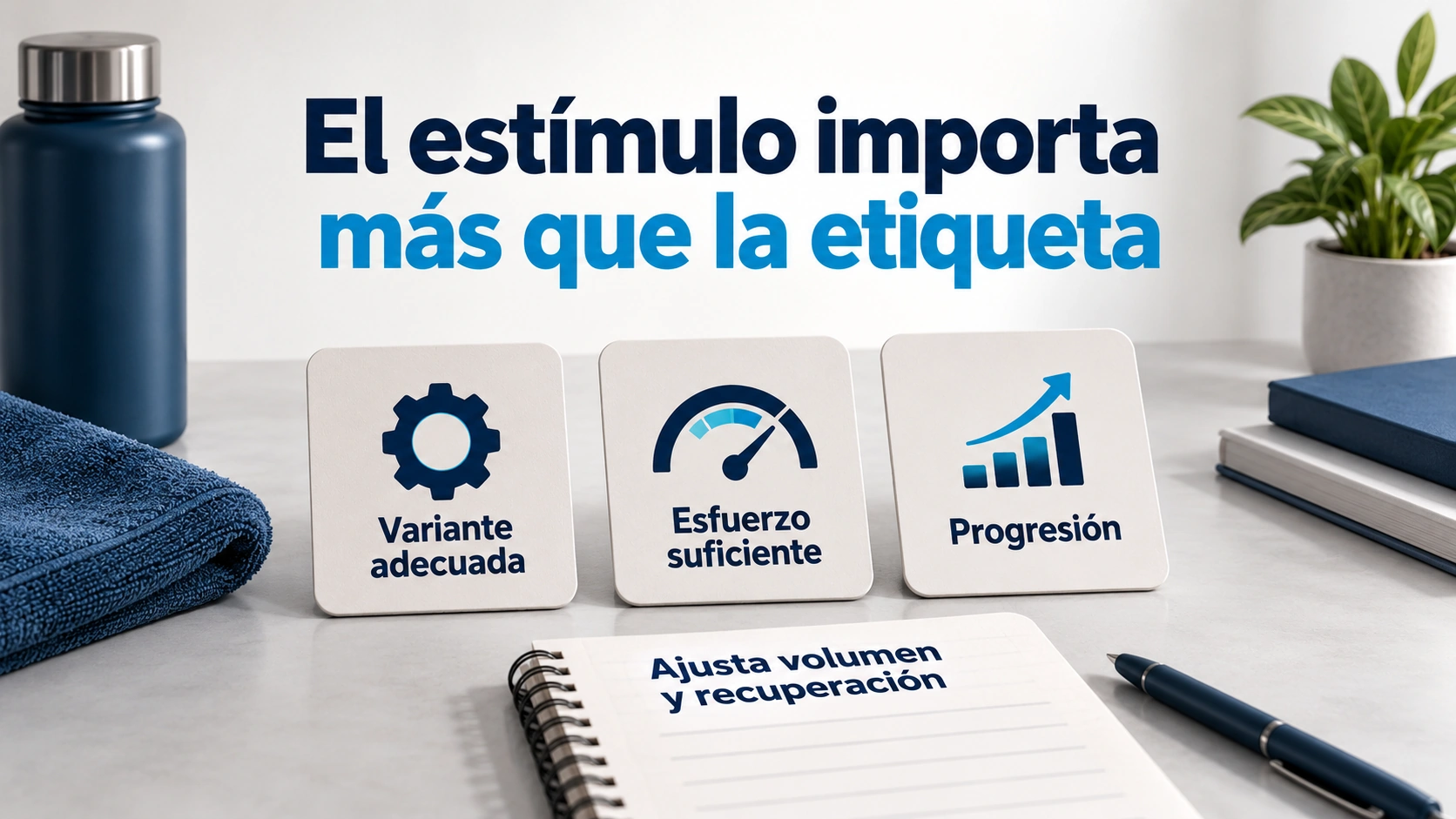 Para ganar masa muscular importan la variante elegida, el esfuerzo y una progresión que pueda sostenerse.